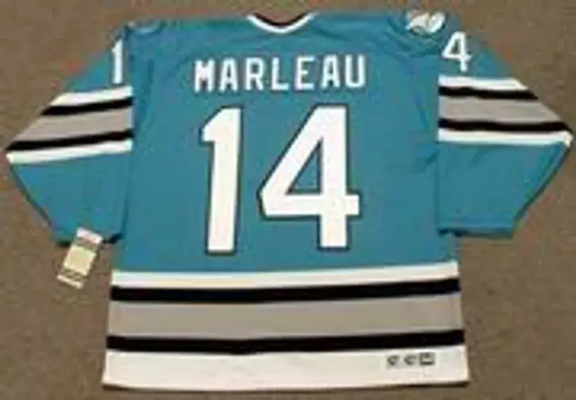 PATRICK MARLEAU San Jose Sharks 1997 CCM Vintage NHL Hockey Jersey 