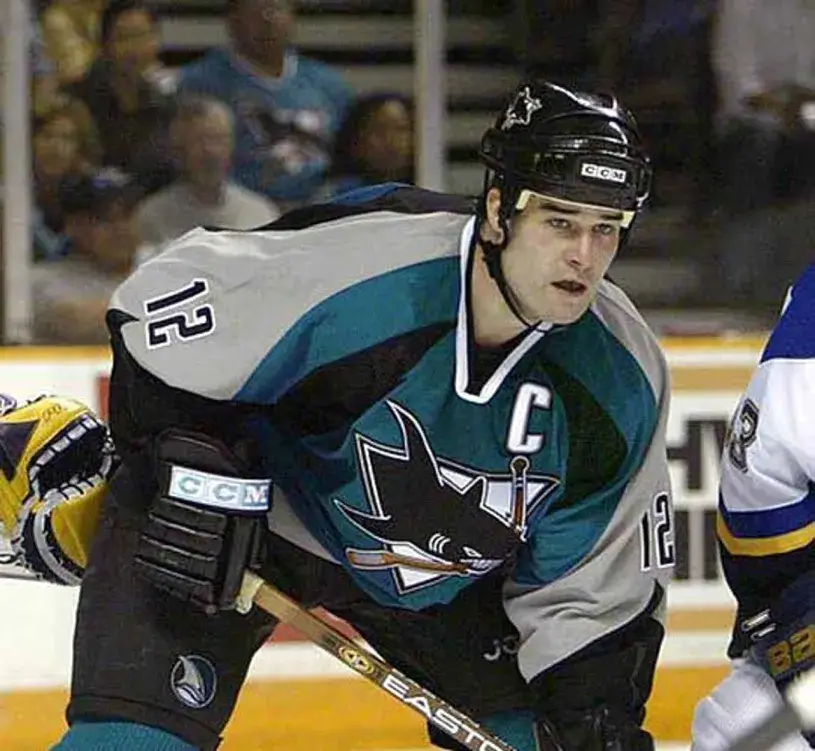 PATRICK MARLEAU San Jose Sharks 2005 CCM Throwback NHL Home Hockey Jersey 