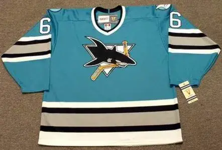 SANDIS OZOLINSH San Jose Sharks 1995 CCM Vintage Throwback NHL Hockey Jersey