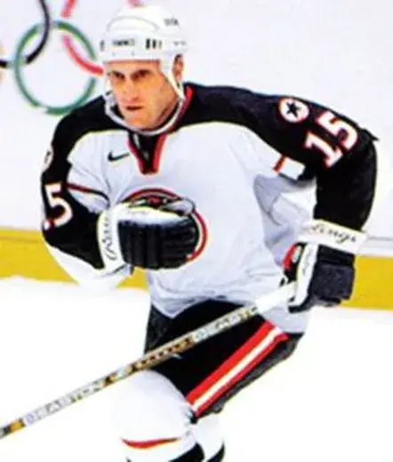 BRETT HULL 1998 USA Nike Olympic Throwback Hockey Jersey 