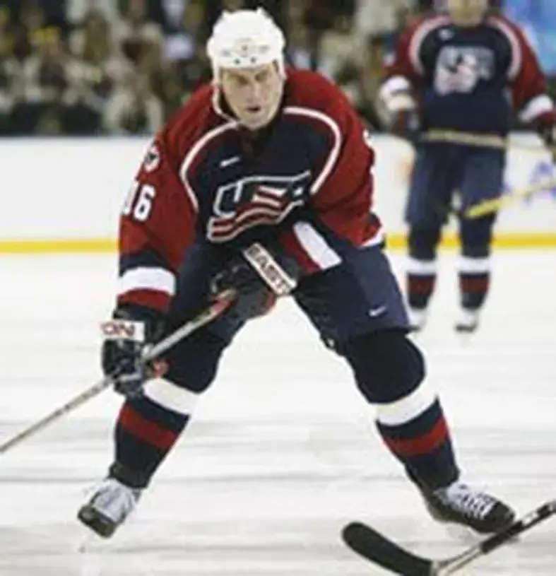 BRETT HULL 2002 USA Nike Olympic Throwback Hockey Jersey 