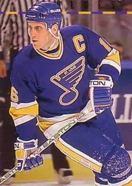 BRETT HULL St. Louis Blues 1993 CCM Throwback NHL Hockey Jersey 