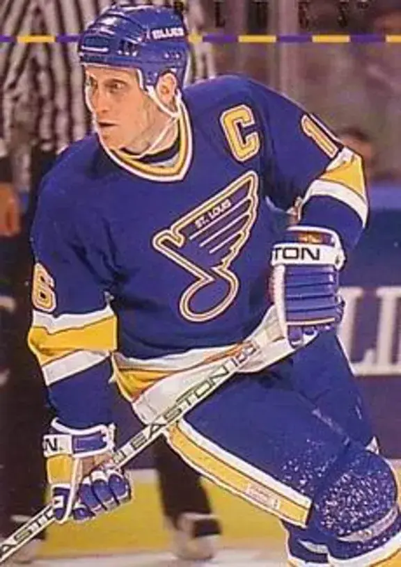 BRETT HULL St. Louis Blues 1993 CCM Throwback NHL Hockey Jersey 