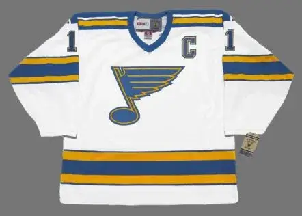 BRIAN SUTTER St. Louis Blues 1979 CCM Vintage Throwback NHL Hockey Jersey