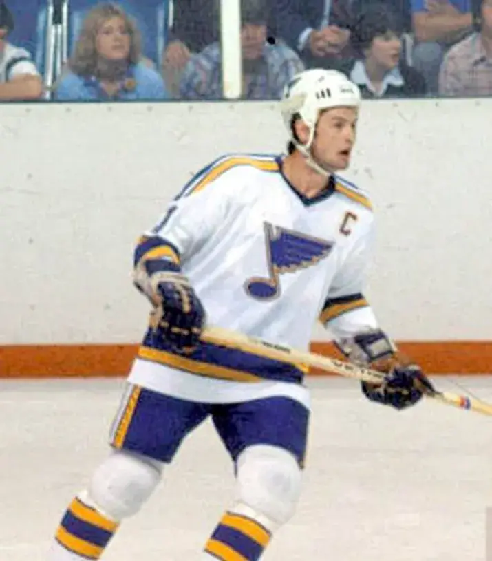 BRIAN SUTTER St. Louis Blues 1979 CCM Vintage Throwback NHL Hockey Jersey 