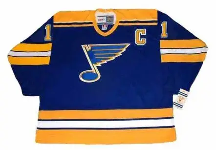 BRIAN SUTTER St. Louis Blues 1980 CCM Vintage Throwback NHL Hockey Jersey