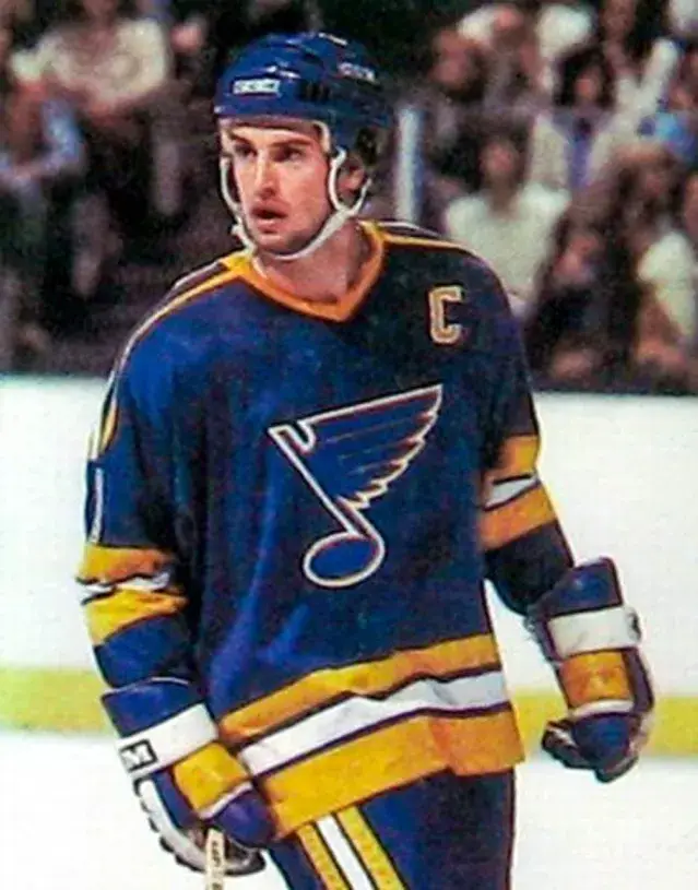 BRIAN SUTTER St. Louis Blues 1980 CCM Vintage Throwback NHL Hockey Jersey 