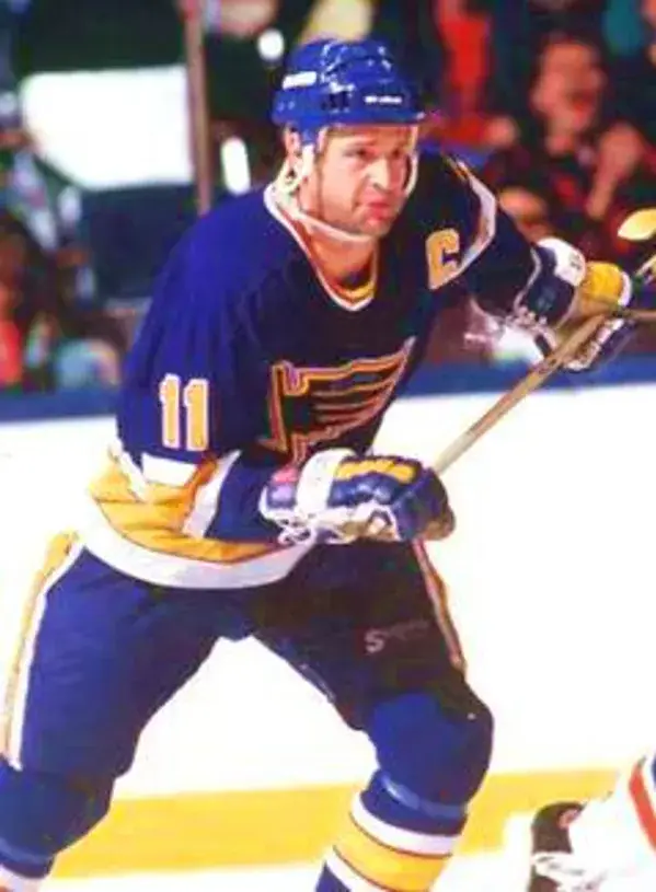 BRIAN SUTTER St. Louis Blues 1987 CCM Vintage Throwback NHL Hockey Jersey 