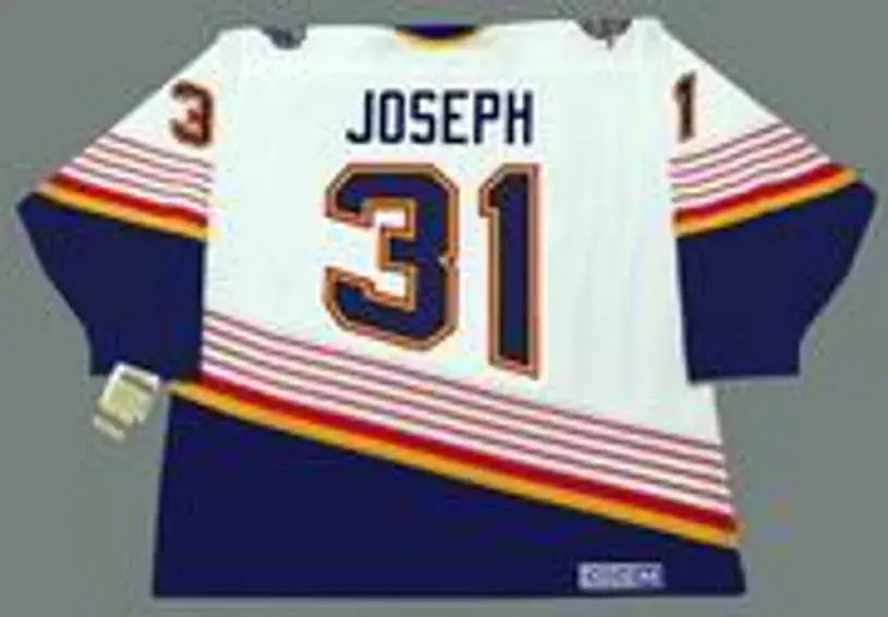 CURTIS JOSEPH St. Louis Blues 1994 Home CCM NHL Vintage Throwback Jersey 