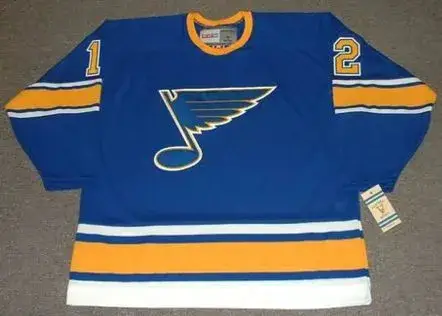DICKIE MOORE St. Louis Blues 1967 CCM Vintage Throwback NHL Hockey Jersey