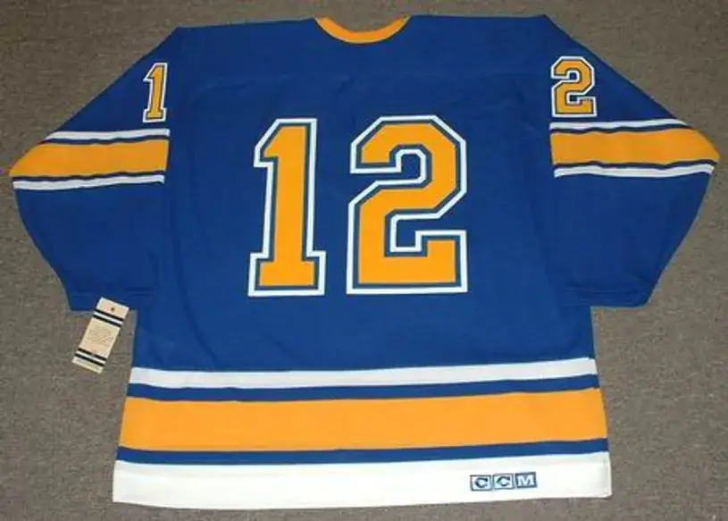 DICKIE MOORE St. Louis Blues 1967 CCM Vintage Throwback NHL Hockey Jersey 