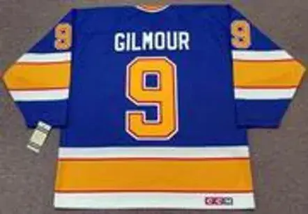 DOUG GILMOUR St. Louis Blues 1987 CCM Vintage Throwback NHL Hockey Jersey 