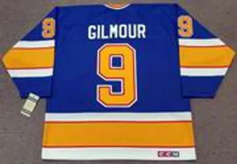 DOUG GILMOUR St. Louis Blues 1987 CCM Vintage Throwback NHL Hockey Jersey 