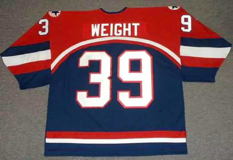DOUG WEIGHT 2002 USA Nike Olympic Throwback Hockey Jersey 