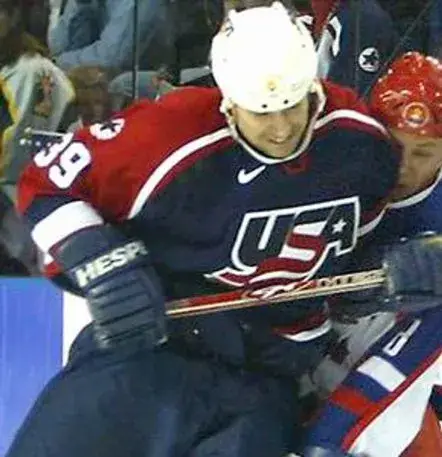 DOUG WEIGHT 2002 USA Nike Olympic Throwback Hockey Jersey 