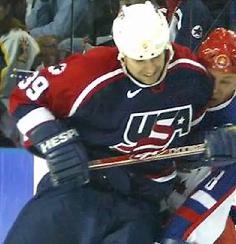 DOUG WEIGHT 2002 USA Nike Olympic Throwback Hockey Jersey 