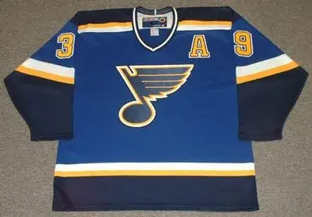 DOUG WEIGHT St. Louis Blues 2003 CCM Throwback NHL Jersey