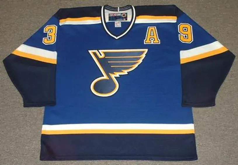 DOUG WEIGHT St. Louis Blues 2003 CCM Throwback NHL Jersey