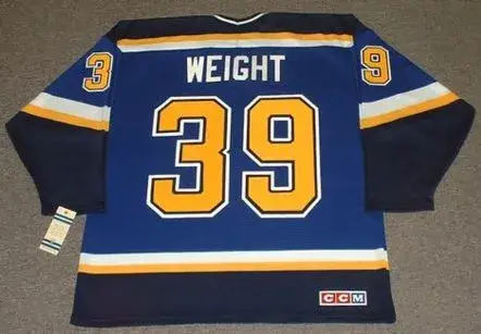 DOUG WEIGHT St. Louis Blues 2003 CCM Throwback NHL Jersey 
