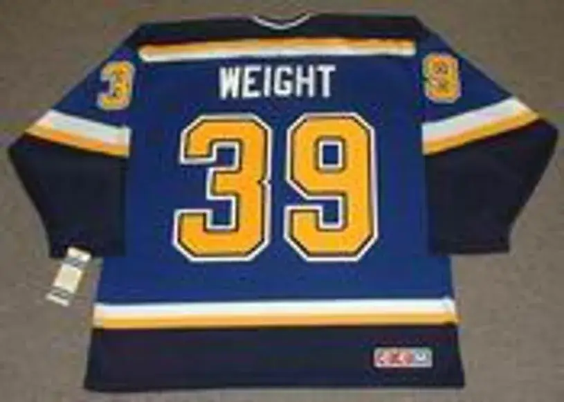 DOUG WEIGHT St. Louis Blues 2003 CCM Throwback NHL Jersey 