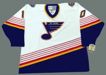 ESA TIKKANEN St. Louis Blues 1995 Home CCM NHL Vintage Throwback Jersey