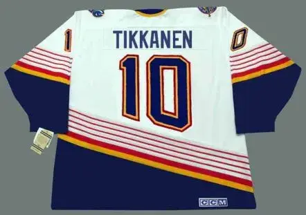 ESA TIKKANEN St. Louis Blues 1995 Home CCM NHL Vintage Throwback Jersey 