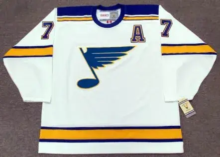 GARRY UNGER St. Louis Blues 1972 CCM Vintage Throwback Away NHL Hockey Jersey