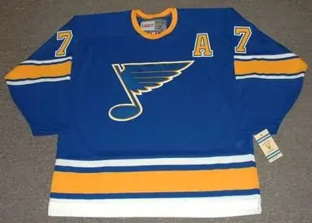 GARRY UNGER St. Louis Blues 1972 CCM Vintage Throwback Home NHL Hockey Jersey