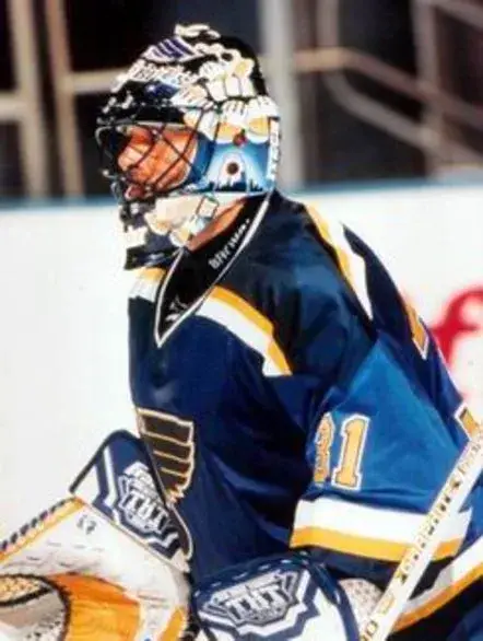 GRANT FUHR St. Louis Blues 1998 CCM Throwback NHL Jersey 