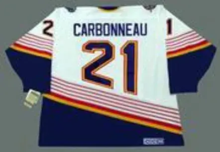 GUY CARBONNEAU St. Louis Blues 1994 CCM Vintage Home NHL Hockey Jersey 