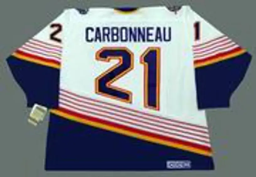 GUY CARBONNEAU St. Louis Blues 1994 CCM Vintage Home NHL Hockey Jersey 