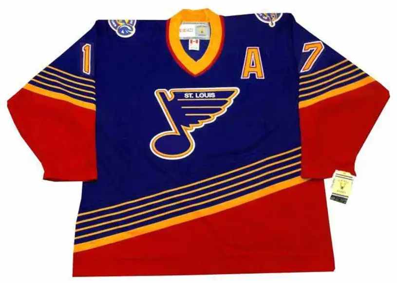 JADEN SCHWARTZ St. Louis Blues 1990’s CCM NHL Vintage Throwback Jersey