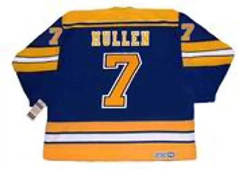 JOE MULLEN St. Louis Blues 1983 CCM Vintage Throwback NHL Hockey Jersey 