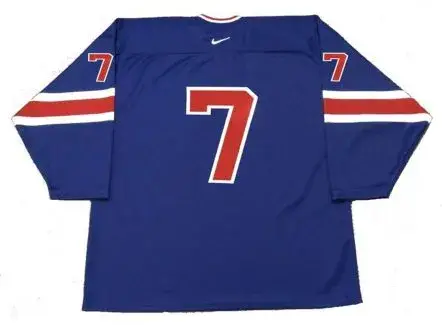 KEITH TKACHUK 2004 “World Cup” USA Nike Throwback Hockey Jersey 