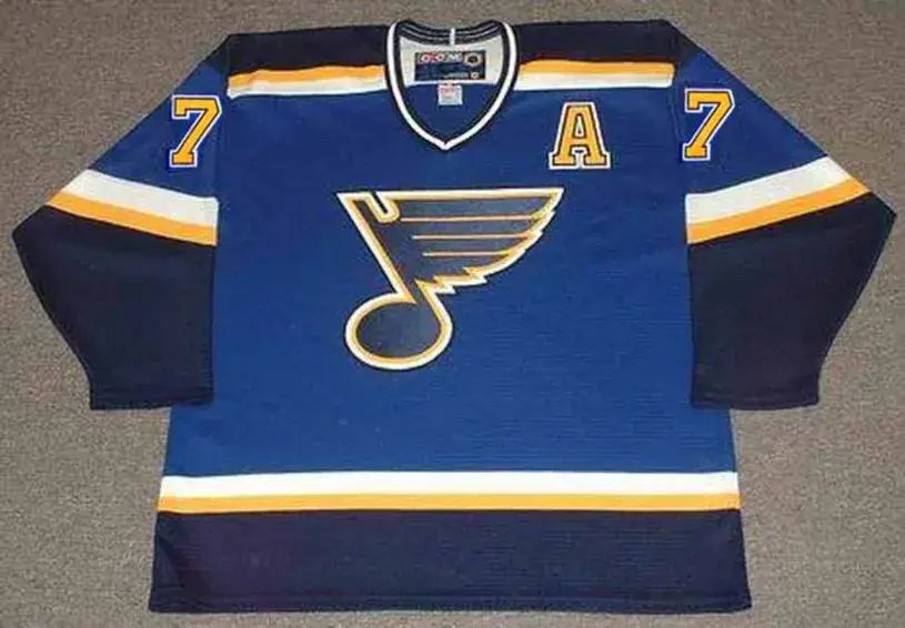 KEITH TKACHUK St. Louis Blues 2003 CCM Throwback Home NHL Hockey Jersey