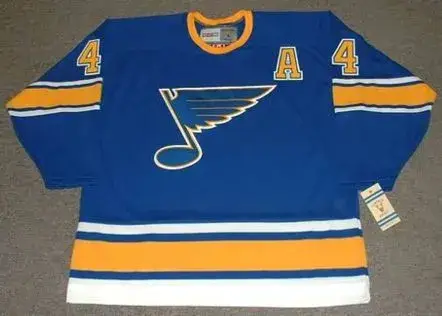 NOEL PICARD St. Louis Blues 1967 CCM Vintage Throwback NHL Hockey Jersey
