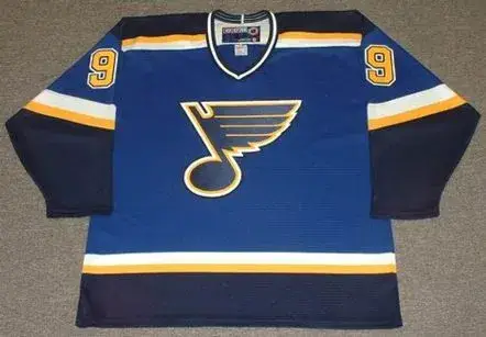 PAUL KARIYA St. Louis Blues 2007 CCM Home Throwback NHL Hockey Jersey