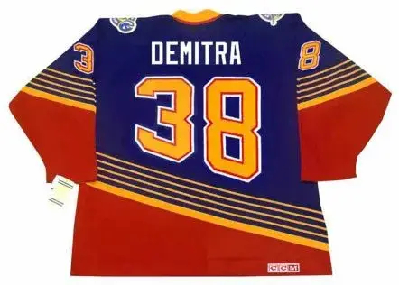 PAVOL DEMITRA St. Louis Blues 1997 Away CCM NHL Vintage Throwback Jersey 