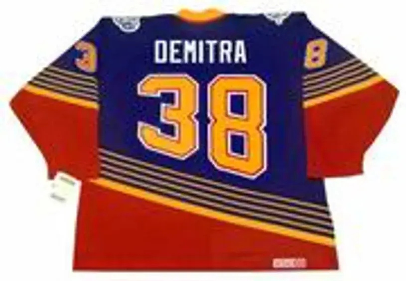 PAVOL DEMITRA St. Louis Blues 1997 Away CCM NHL Vintage Throwback Jersey 