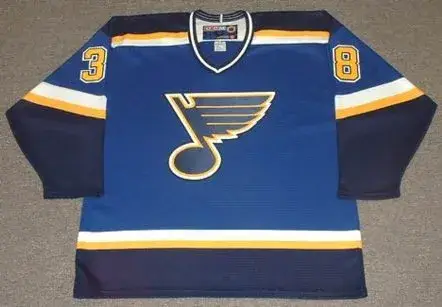 PAVOL DEMITRA St. Louis Blues 1998 CCM Throwback NHL Jersey
