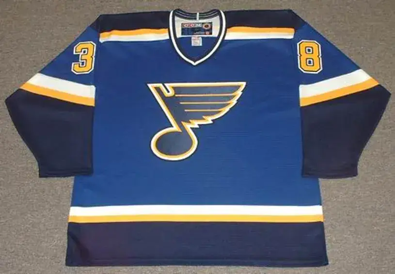 PAVOL DEMITRA St. Louis Blues 1998 CCM Throwback NHL Jersey