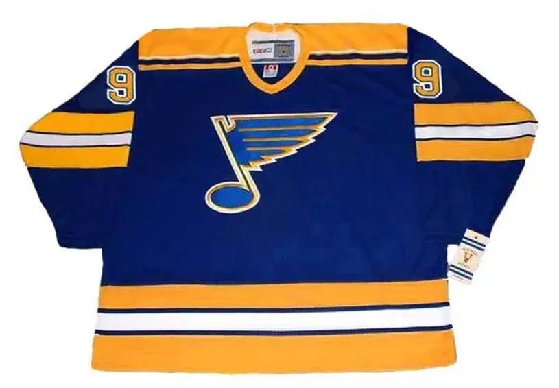 PERRY TURNBULL St. Louis Blues 1980 CCM Vintage Throwback NHL Hockey Jersey