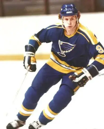 PERRY TURNBULL St. Louis Blues 1980 CCM Vintage Throwback NHL Hockey Jersey 