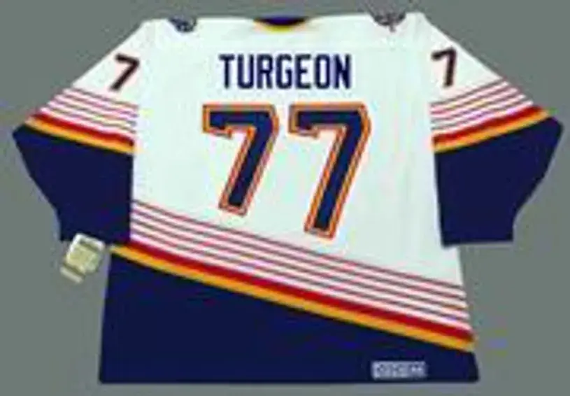 PIERRE TURGEON St. Louis Blues 1996 Home CCM NHL Vintage Throwback Jersey 