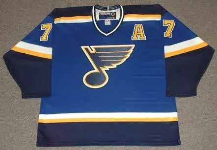 PIERRE TURGEON St. Louis Blues 1999 CCM Throwback NHL Jersey