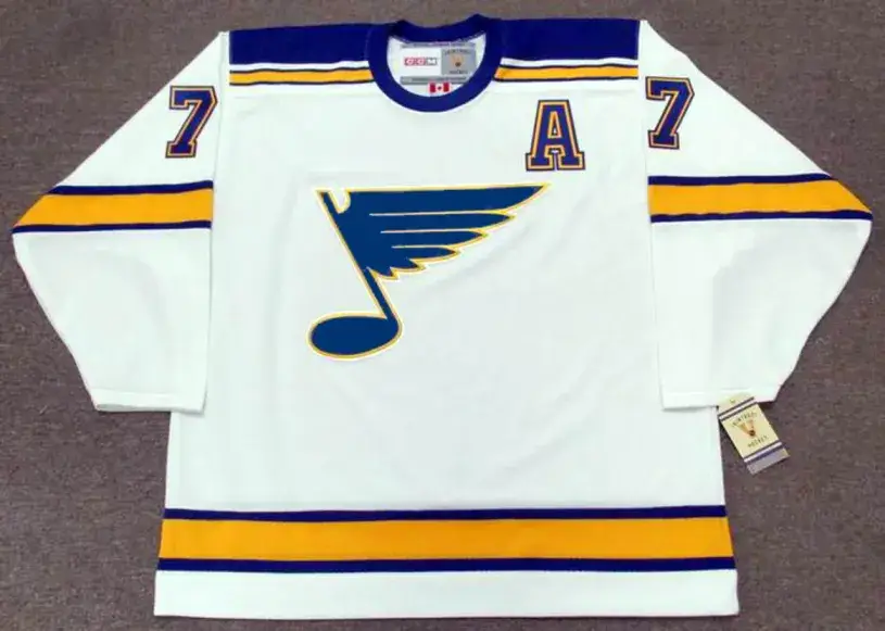RED BERENSON St. Louis Blues 1967 CCM Vintage Throwback Away NHL Hockey Jersey