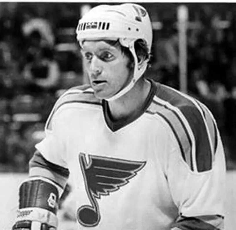 RED BERENSON St. Louis Blues 1967 CCM Vintage Throwback Away NHL Hockey Jersey 