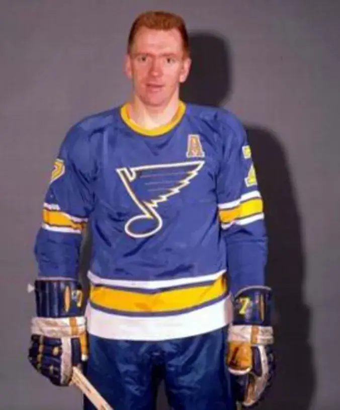 RED BERENSON St. Louis Blues 1968 CCM Vintage Throwback NHL Hockey Jersey 