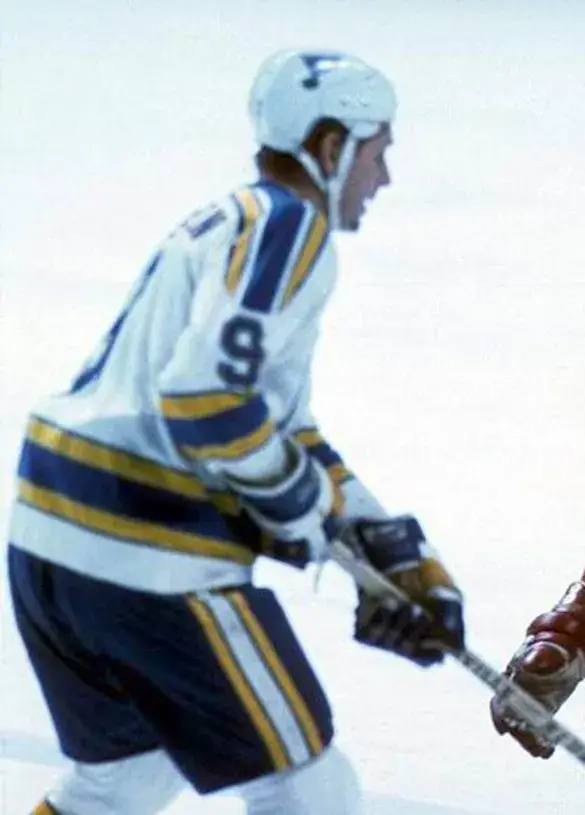 RED BERENSON St. Louis Blues 1977 CCM Vintage Throwback NHL Hockey Jersey 