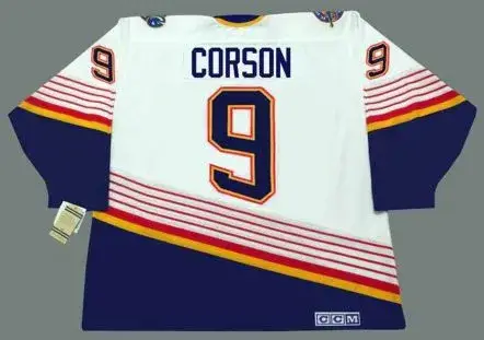 SHAYNE CORSON St. Louis Blues 1996 Home CCM NHL Vintage Throwback Jersey 